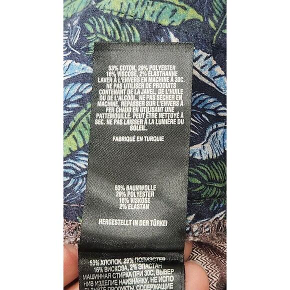 Ted Baker London Pants Mens 38R Flat Front Mid Rise Straight Leg Trousers Cotton - Picture 8 of 11